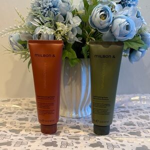 Milbon monochromatic set of two cream and paste